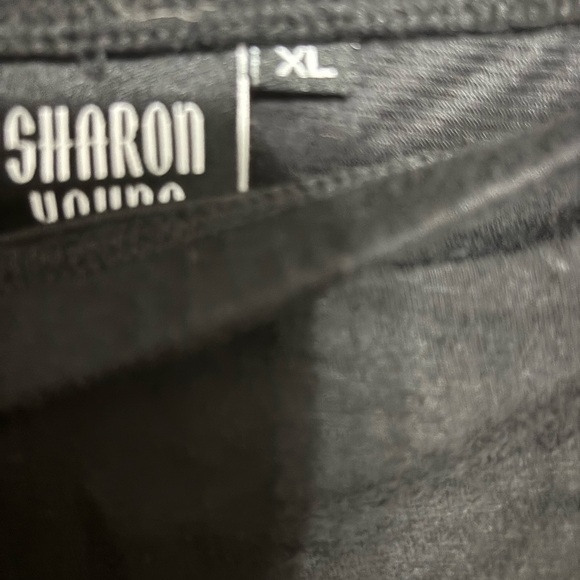 Sharon Young Black Maxi Tiered Skirt - Picture 2 of 4